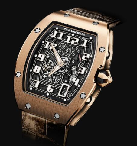 Replica Richard Mille watch RM 067-01 RG RM 067 Automatic Extra Flat